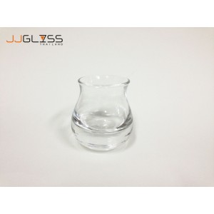 (AMORN) Mini 712/7cm. - Handmade Colour Water Glass (75 ml.)    