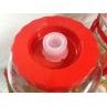 (AMORN) BREWERY JAR 16L. - Handmade Colour Dozen Transparent Plastic Cover Black, 16 L.