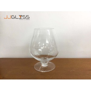 Brandy 650ml. - Transparent Handmade Colour Glass Legs 23 oz. (650 ml.)