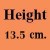 AMORN. BL 13 - แจกันแก้ว แฮนด์เมด ทรงบอลลูน ความสูง 13.5 ซม.