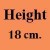 AMORN. Candle Stand 016-18 - เชิงเทียนแก้ว แฮนด์เมด เนื้อใส สำหรับตกแต่ง ความสูง 18 ซม.