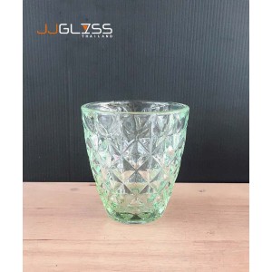 Glass 053/9.5 DML Green  -  Handmade Colour Glass, Green