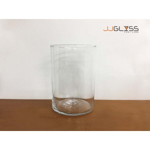 LD 1217 - Tall Clear Glass Cylinder Vase, (1,700 ml.)