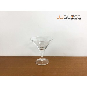 (AMORN) Mini Martini 8/9cm. - Handmade Colour Water Glass (50 ml.)     