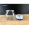 SPICES JAR 130ML. (GLASS CAP) - ขวดแก้วพร้อมฝาแก้วสูญญากาศ เนื้อใส ความจุ 130 มล. 