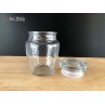 SPICES JAR 170ML. (GLASS CAP) - Transparent Handmade Glass Bottles (170 ml.) 