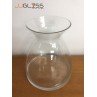 (AMORN) VASE 040/18 - Transparent Handmade Colour Vase, Height 18cm.