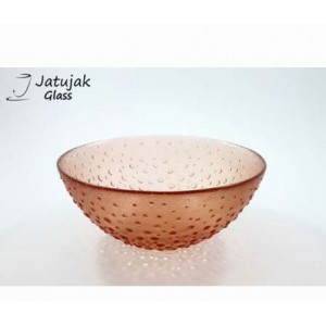 Bowl 26.5 cm. Sago Pink - Handmade Colour Bowl , Sago Pink 3.0 L. (3,000 ml.)
