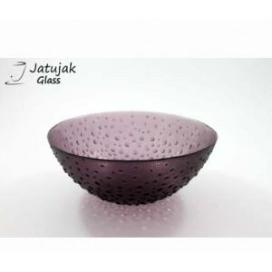 Bowl 26.5 cm. Sago Purple - Handmade Colour Bowl , Sago Purple 3.0 L. (3,000 ml.)