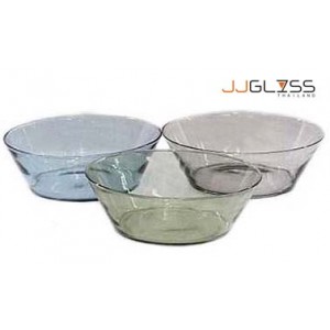 Bowl 742-9 - Handmade Colour Bowl , Wide Mouth 1.4 L. (1,400 ml.)