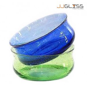Bowl 20-23 cm. Bubble - Handmade Colour Bowl , Bubble 2.7 L. (2,650 ml.)