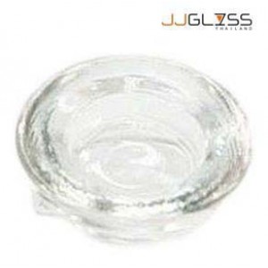 CT-QQQ Transparent - Small Candle Dish Transparent CT-QQQ