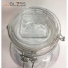 JUICE DISPENSER 4L. CLIP LOCK - Handmade Colour Dozen Transparent Glass Cover  (4,000 ml.)