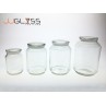 Jar C3500 Glass Cover - โหลแก้ว เนื้อใส พร้อมฝาแก้วสูญญากาศ ขนาด 3,500 มล.