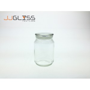 Jar C950 Glass Cover - โหลแก้ว เนื้อใส พร้อมฝาแก้วสูญญากาศ ขนาด 950 มล.