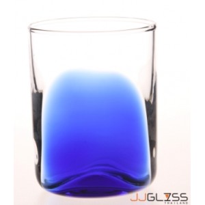 LUCE- Glass 465/10.5 Stonehenge Blue (LUCE) - Handmade Colour Glass With Stonehenge Blue 13 oz. (375 ml.)
