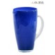 Pitcher 054 Milky Blue - Milky Blue Colored Handmade Pitcher