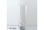 CYLINDER VASE 18/30 - Tall Clear Glass Cylinder Vase, Height 30 cm.