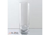 CYLINDER VASE 18/35 - Tall Clear Glass Cylinder Vase, Height 35 cm.