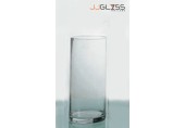 CYLINDER VASE 18/40 - Clear Glass Cylinder Vase
