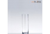 CYLINDER VASE 20/20 - Large glass cylinder vase, height 20 cm.