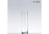 CYLINDER VASE 20/30 - Large glass cylinder vase, height 30 cm.