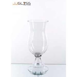 HURRICANE A6 - Handmade Colour Vase, Height 51 cm.