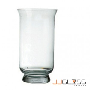HURRICANE 1/38 - Transparent  Handmade Colour Vase, Height  38 cm.