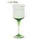 Glass KK 227/23 Green - Green Stemware 23cm Tall Handmade Colour Glass 16 oz. (450 ml.)