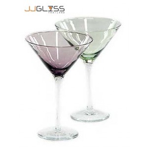 Glass Martini 18 cm. - 9 oz. Martini Glass Stemware (250 ml.)