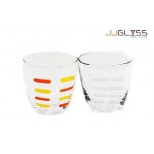 Glass 049/10 LT-Twin - Handmade Colour Glass, Saitemsen 12 oz. (350 ml.)