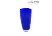 Glass 054/14 Milky Blue - Handmade Colour Glass, Milk Blue