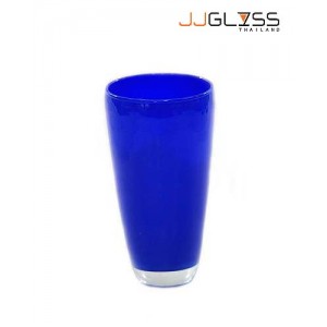 Glass 054/14 Milky Blue - Handmade Colour Glass, Milk Blue