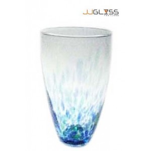 Glass 054L LT Blue-Green - Handmade Colour Glass, Design Mark Blue-Green 18 oz. (500 ml.)