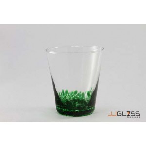 Glass 742/10 ST Olive Green - Handmade Colour Glass, Design Mark Olive Green