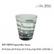 Glass 742/9.5 Spiral Olive Green - 9 oz. Olive Green Colored Spiral Design Glass (250 ml.)