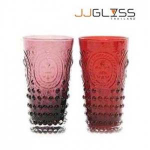Glass BYST 12 - 7 oz. BYST Pattern Colored Water Glass (200 ml.) 
