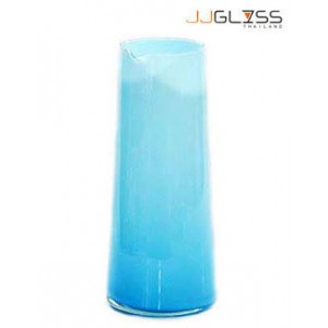 Carafe 945/24 Milky Blue - Milky Blue Handmade Colour Vase