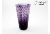 JK 742/30 Arrange Bubble Purple - Handmade Colour Vase , Arrange Bubble Purple