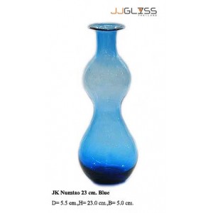 JK Numtao 23 cm. Blue - Handmade vase Numtao Blue