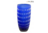 KB 28 cm. Frost Arrange Bubble Blue - Handmade Colour Vase , Frost Arrange Bubble Blue