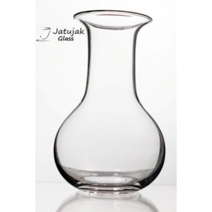 KonToe 36 cm. - Handmade Colour Vase , Transparent