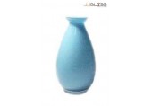 YN 13.5 cm. Milky Blue - Milky Blue Handmade Colour Vase