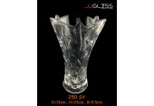 AMORN) Vase 250 SY - แจกันแก้วคริสตัล เจียระไน 