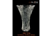 AMORN) Vase 250 TYSL - แจกันแก้วคริสตัล เจียระไน 