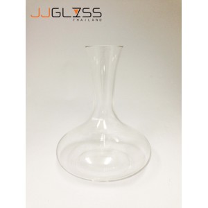 Decanter 25 Transparent - Handmade Colour Vase , Transparent 