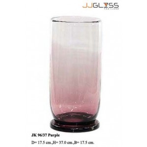 JK 96/37 Purple - Purple Handmade Colour Vase