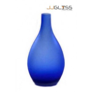 JKFC 22 cm. Blue - Blue Handmade Colour Vase
