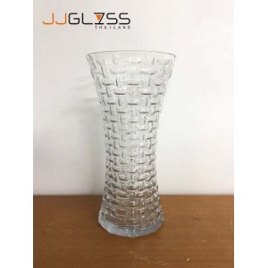 OCT) Vase 300-1482 - แจกันแก้วคริสตัล เจียระไน