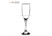 (Wow) Boston Champagne Glass 6oz. (174ml.) - แก้วขาแชมเปญ แฮนด์เมด เนื้อใส ก้านยาว ขนาด 174 มล.